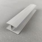 Vinyl Pvc Connetive Moulding White Black Grey Slatwall Panel Decorative