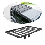 JK Wrangler Car Roof Rack Aluminum Auto Spare Parts 1500X1425mm Placement Roof