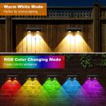 125g Solar Fence Light Solar Powered and Environmentally Friendly