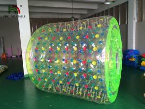 Wholesale Swimming Pool Inflatable Water Rolling Toy , Fire Resistance PVC / TPU Water Roller from china suppliers