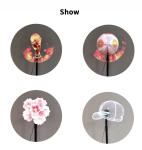 42cm 384 Mini 3D Hologram Fan Display TF Card Wifi 1024x384 3D Holographic
