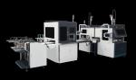 Smart Fully Automatic Rigid Box Making Machine For Wine Luxury Bottle Cut Box