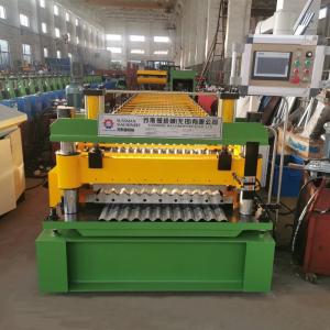 Wholesale 0.17mm Thickness Corrugated Roof Panel Roll Forming Machine from china suppliers