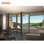 Aluminum Window Aluminum Alloy Folding Door Customized Casement Door Sliding