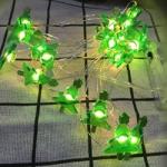 Christmas Themed String Light Decor 6.5FT 20LED Gift Boxes Santa Claus Christmas