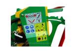 PTO Shaft 3pt Hitch Wood Chipper With 20L Hydraulic Tank High Performance