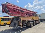 52m Concrete Pump Truck Red Heavy Equipment SA Ny Machine Equipment Concrete