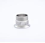 Forged Sanitary Stainless Steel Male Thread Pipe Fitting Tri Clamp Adapter for