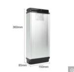 Lithium Ion Electric Bike Battery In Frame , Downtube E Bike Rechargeable