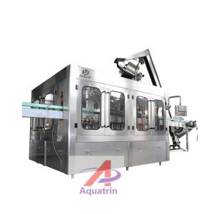 Wholesale SS304 7.5KW 0.6MPa Mineral Water Filling Machine PLC Monoblock from china suppliers
