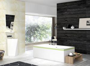 Wholesale Stone Resin Free Standing Deep Soaker Tub Anti Yellowing Easy To Maintain from china suppliers