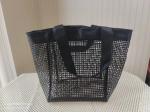 Polyester Mesh Reinforced PVC Coating Durable Beach Bag Shopping Bag