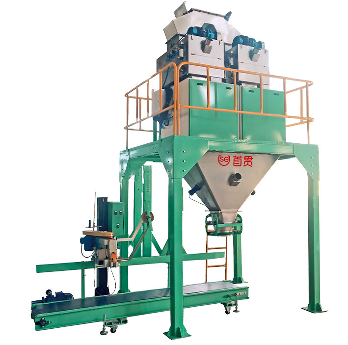 LCS-PD2 Belt Type Double Bucket Granule Filling Machine Plastic Particles