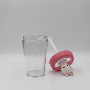 Wholesale Portable 430ml Cartoon Plastic Water Bottle Lovely Kids BPA Free from china suppliers