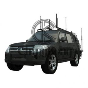 Wholesale High Power DDS Convoy Bomb Jammer Protection Roof Mounted Jamming System Black from china suppliers