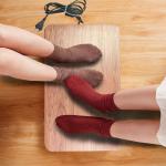 Hot Selling Effortless Comfort Electric Foot Warmer Stool With Graphene Heating