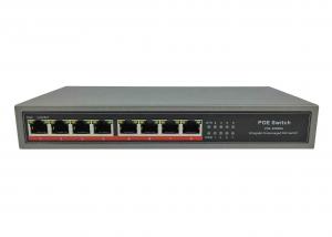 China Latest POE-S0008GE(52G) 8 Port Gigabit IEEE802.3af/at PoE Switch (120W External Power Source) on sale