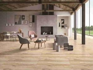 Wholesale Gold Yellow Wood Effect Porcelain Tiles 36'X24' Different Texture Combinations from china suppliers