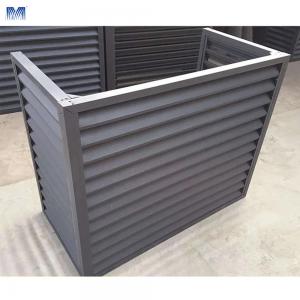 Wholesale Aluminium Balcony Wall Air Conditioner Cover Decorative Grille Design from china suppliers