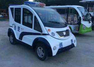 China 4 Seats Electric Platform Truck Cruising Vehicle With Zero Emission Environmental Friendly on sale
