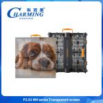Ultrathin 88.5mm P3.91MH Series Highlight And Ultra-Lightweight Transparent