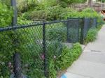 Eco Friendly Industrial Chain Link Fence High Anti Corrosion 25m Length