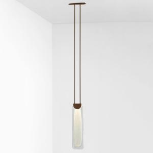 Wholesale Regular Factories Modern Slim Indoor Hang Lamp Loft Glass LED Bedroom Pendant Lights Articolo Lighting Design from china suppliers