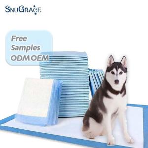 Wholesale OEM/ODM Custom Pet Pee Pads for Puppy Training 600X350mm 600X450mm 600X600mm 900X600mm from china suppliers