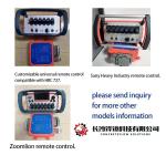 Wireless Radiomatic HBC Remote Control For Zoomlion Sany Heavy Industry