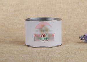 Wholesale Salt Paper Tube Packaging Cylinder White Spice Packaging Box With Silver Movable Lid from china suppliers