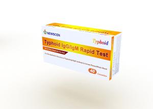 Wholesale Infectious Disease 30ul Plasma Typhoid IgG IgM Rapid Test from china suppliers