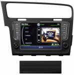 2013 hot selling Special car DVD for Volkswagen Golf 7 with 3D can bus iPod