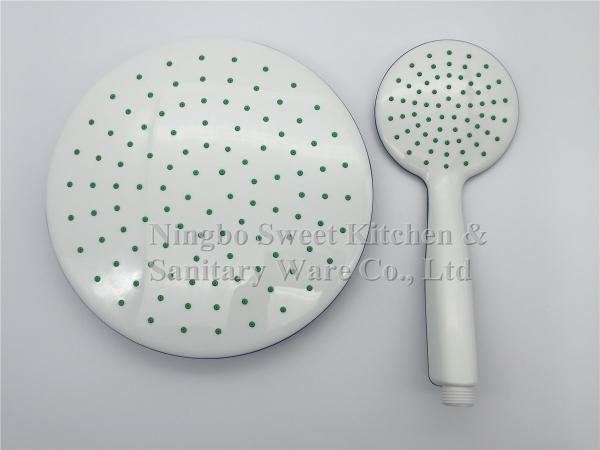 Water saving chrome plating shower head hand shower top shower spray shower set