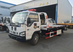Wholesale ISUZU 4x2 120hp Recovery Towing Service Wrecker Truck 4 Ton / 5 Ton from china suppliers