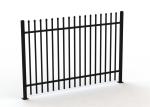 Metal wrought iron steel fence panels