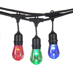 Wholesale Christmas Copper Multi Color LED RGB Xmas Rubber String Fairy Light from china suppliers