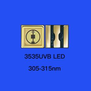 Wholesale 35*35mm 310nm UV LED Diode Ceramic Sealing 120 Deg Clear Lens UVB Chip Diode from china suppliers