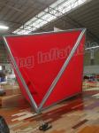 PVC Grey / Red Inflatable Sailing Water Toy Water Park Usage For Adults And Kids