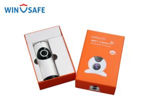 Wholesale Plastic Body P2P Wireless IP Camera 720P Mini Fisheye White IR Distance 10M from china suppliers