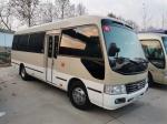 Petrol Engine Used Toyota Coaster Bus / 6 Gearbox Toyota Used Mini Bus