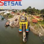 Hydraulic Diesel Engine 24 Inch Cutter Suction Dredging Sand Ship Total Weight
