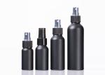 30ml 60ml 100ml Custom Cosmetic Bottles Black Aluminum Perfume Spray Bottle