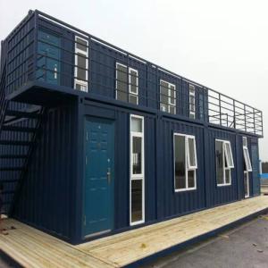Wholesale Light Steel Standard Double Layer 2 Story Container House With Galvanized Steel Sheet Roof from china suppliers