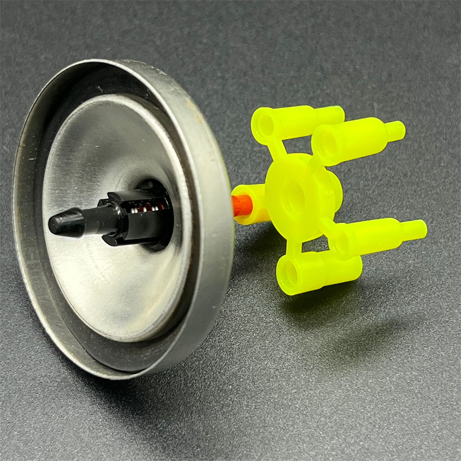Durable One Inch Plastic Stem Butane Gas Lighter Refill Valve - Ideal for Portable Lighter Refilling Applications