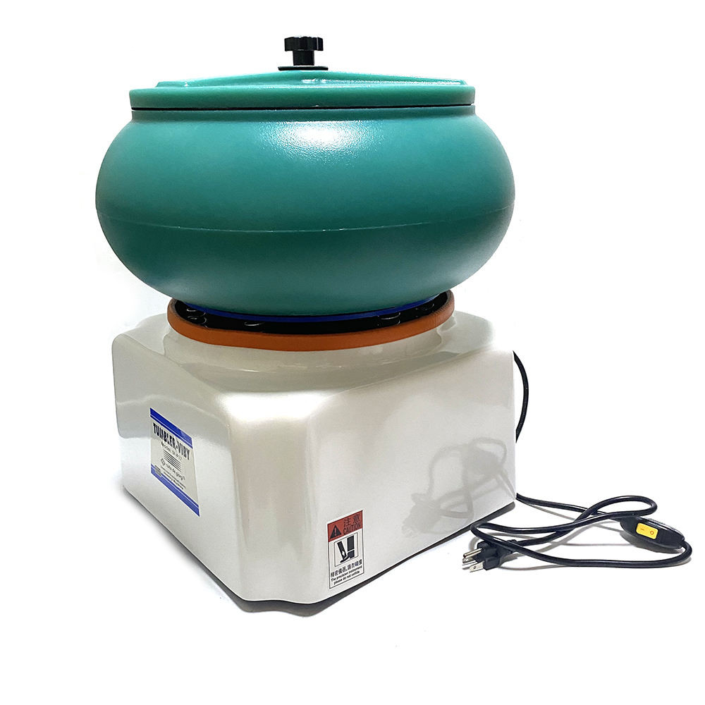 17'' Vibration Jewelry Polishing Machine 14.5KG For Agate Jade