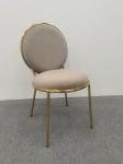 Brown velvet dining chair round Back Chair cheap round dining table and chairs
