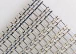0.5mm Glass Laminated Wire Mesh Anti Alkali Woven Metal Fabric Odm