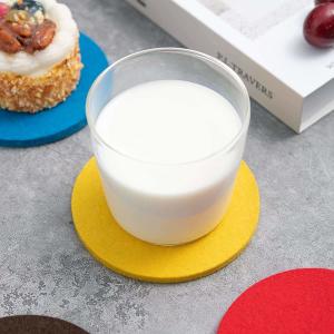 Wholesale 3mm Thick Felt Absorbent Coasters Cup Mats For Drinks Protect from china suppliers