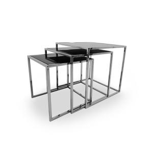 Wholesale Modern Style Removable 8.5kgs Living Room Glass Side Tables from china suppliers