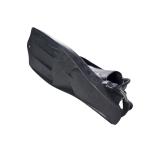 Practical Anti Skid Aqualung Jet Fins , Black Short Swim Fins For Snorkeling